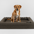 Boucle Luxury Pet Bed Spare Cover - Brown